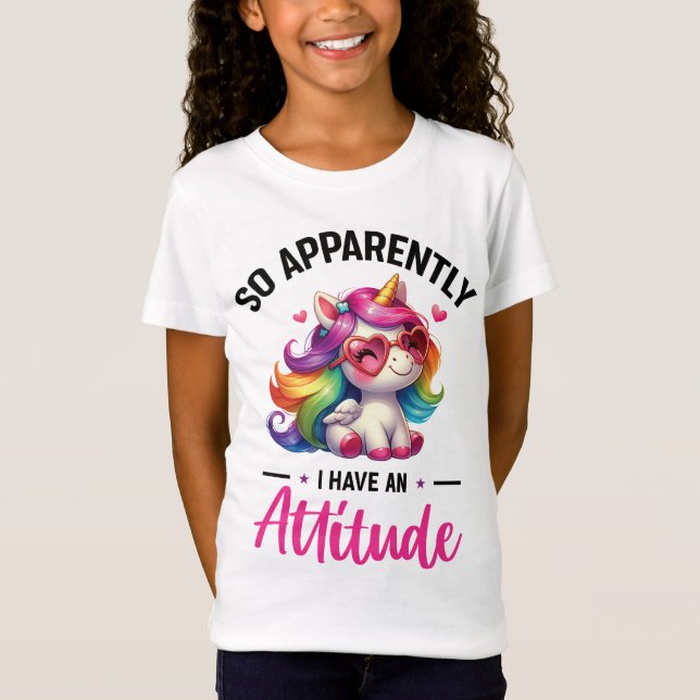 Camiseta Sassy, tenho uma atitude (Frente)