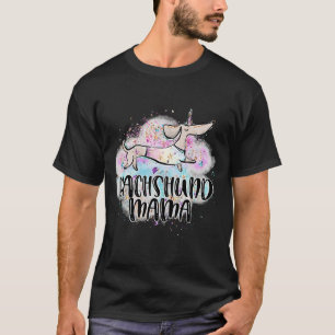 Camiseta Sassy Unicorn Dachshund Unicorn Lover Cão de Enchi
