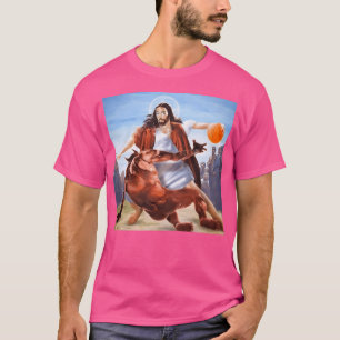 Camiseta Satã De Jesus Vs No Basquete