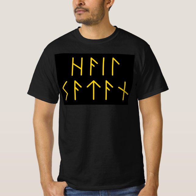 Camiseta Satã Elder Futhark (Frente)