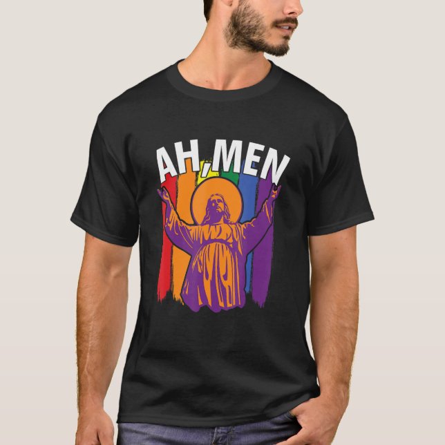 Camiseta Satã Gay Satã Gay Lgbt Gótico Orgulho gay  (Frente)