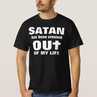 Camiseta Satã riscada, Jesus em