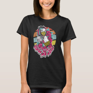 Camiseta Satan Pesados Punks Não Estão Mortos Gótico Tatuag