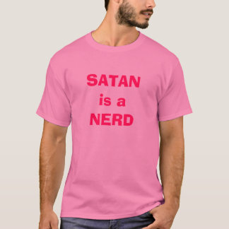Camiseta SATANis um NERD