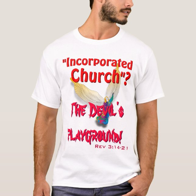 Camiseta Satanism compreensivo (Frente)