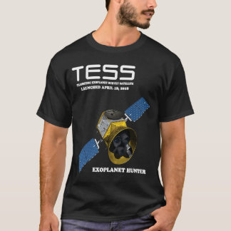 Camiseta Satélite de Pesquisa Exoplanetária em Transitação
