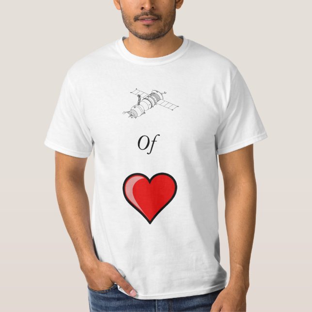 Camiseta Satélite do T do amor! (Frente)