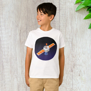 Camiseta Satélite no Espaço