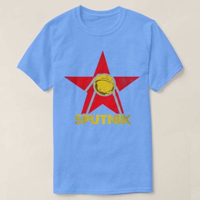 Camiseta Satélite Sputnik 1 (Frente do Design)