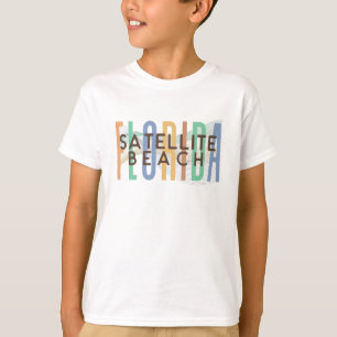 Camiseta Satellite Beach Florida (Ondas de areia)