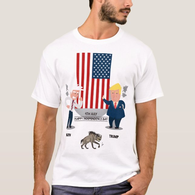 Camiseta sátira política (Frente)
