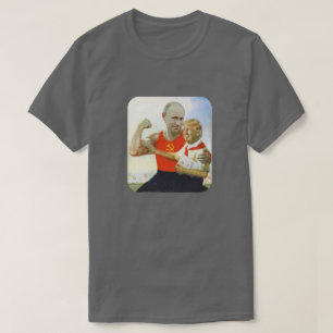 Camiseta Sátira política minúscula de Putin do trunfo & 