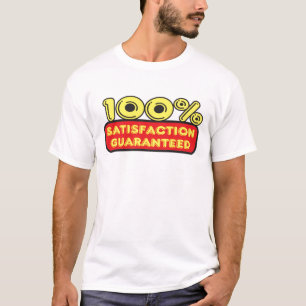 Camiseta Satisfação 100% garantida