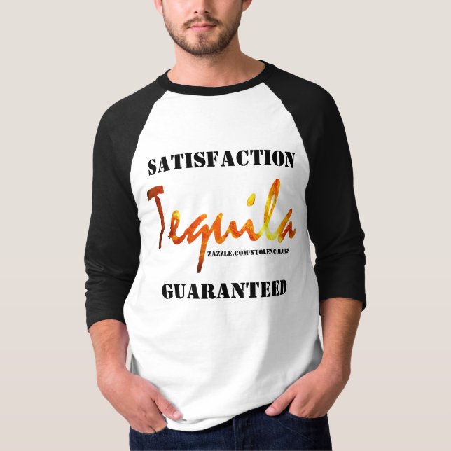Camiseta Satisfação Tequila Garantida (Frente)