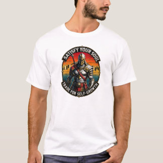 Camiseta Satisfazer a Alma Negociando para o Cavaleiro do A