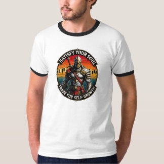 Camiseta Satisfazer a Sua Alma Negociar para o Cavaleiro do
