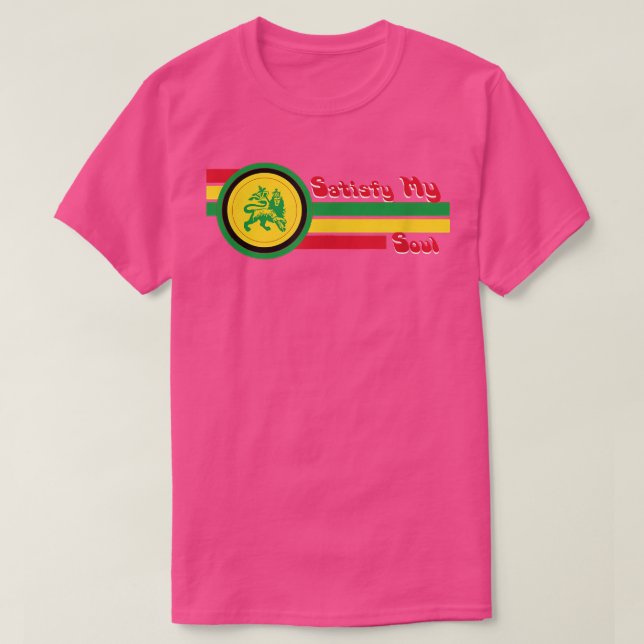 Camiseta Satisfazer Minha Alma  (Frente do Design)
