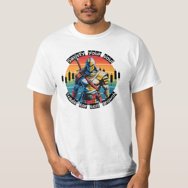 Camiseta Satisfy | Trade motivation | Fantasy Design (Frente)