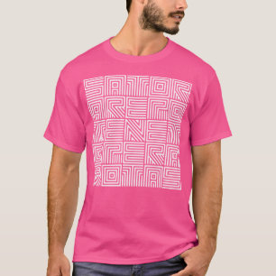 Camiseta Sator Arepo Tenet Opera Rota Cuadrado Esquadrão Sa