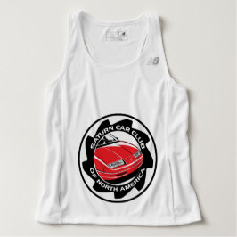 Camiseta Saturn Car Club of North America Muscle Shirt