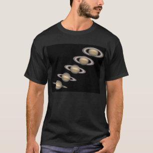 Camiseta Saturn e anéis
