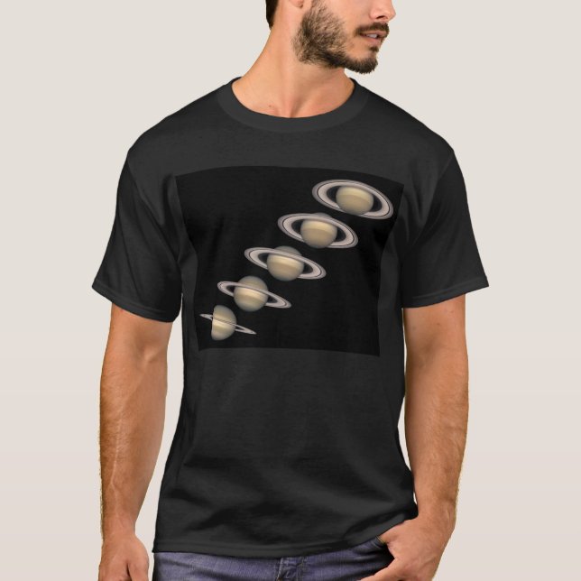Camiseta Saturn e anéis (Frente)