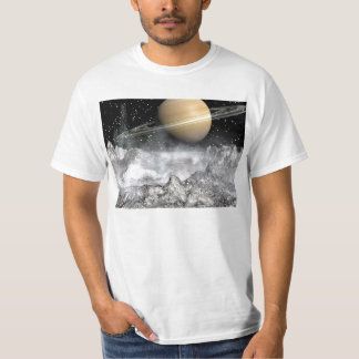Camiseta Saturn e Enceladus
