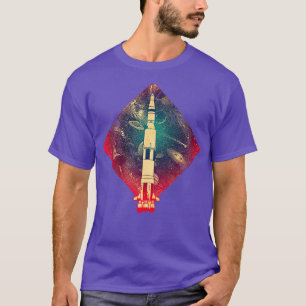 Camiseta Saturn V Moon Rocket
