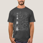Camiseta Saturn V Saturn 5 Rocket Science Equations<br><div class="desc">Saturn V Saturn 5 Rocket Science Equations Veja nossa seleção de camiseta científica para o melhor em peças únicas ou personalizadas,  feitas à mão,  de nossos compras de roupas.</div>