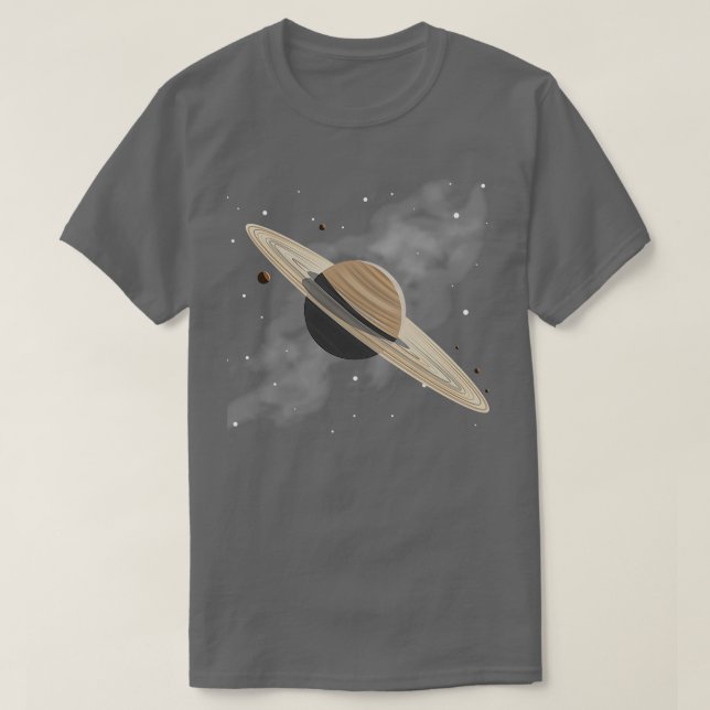 Camiseta Saturno (Frente do Design)