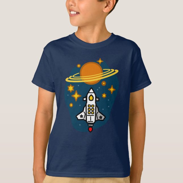 Camiseta Saturno de destino (Frente)