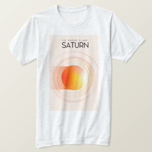Camiseta Saturno - O Planeta dos Anéis Arte Espacial.