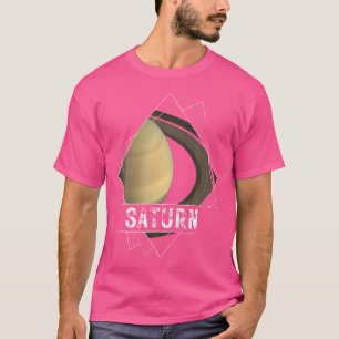 Camiseta Saturno Planeta Sistema Solar Espaço Astronomia