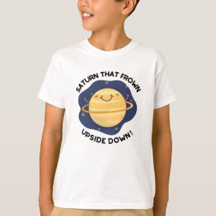 Camiseta Saturno Que Confrontou O Planeta Engraçado Para Ba