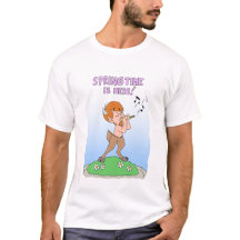 Satyr com Pan Flute T-Shirt