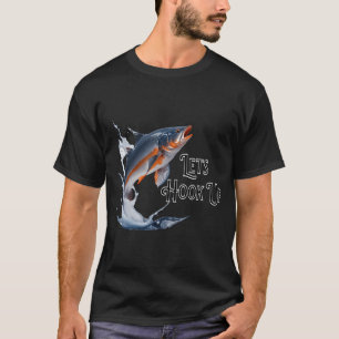 Camiseta Saudação de Diversão de Pesca