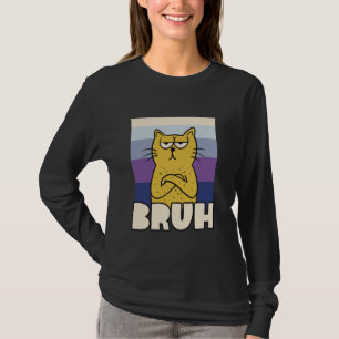 Camiseta Saudação de irmão engraçado para adolescentes e me