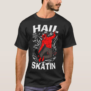 Camiseta Saudação Skatin Oculto Satanista Pentagrama 666 Sa
