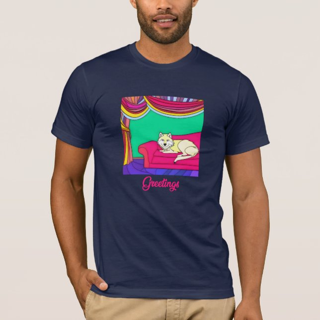 Camiseta Saudações (Frente)