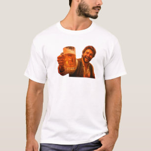 Camiseta Saudações Boa Cerveja Boas Temporadas Bons Amigos