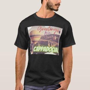 Camiseta Saudações Da Cappadocia Turquia