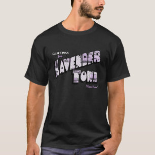 Camiseta Saudações da Cidade Lavanda