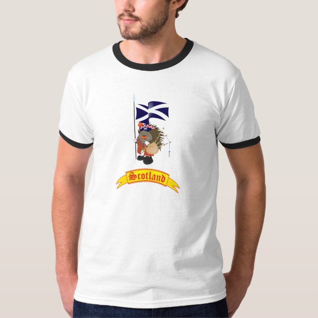 Camiseta Saudações da Escócia (Frente)