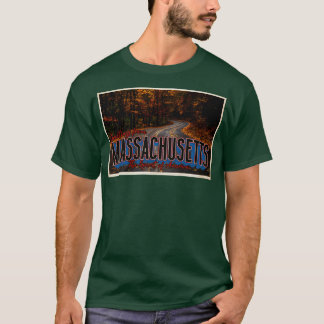 Camiseta Saudações da Viagens vintage de Massachusetts Post