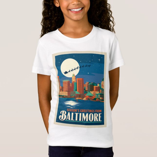 Camiseta Saudações de Baltimore (Frente)
