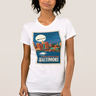 Camiseta Saudações de Baltimore