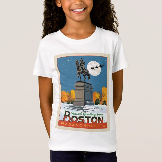 Camiseta Saudações de Boston Common! (Frente)