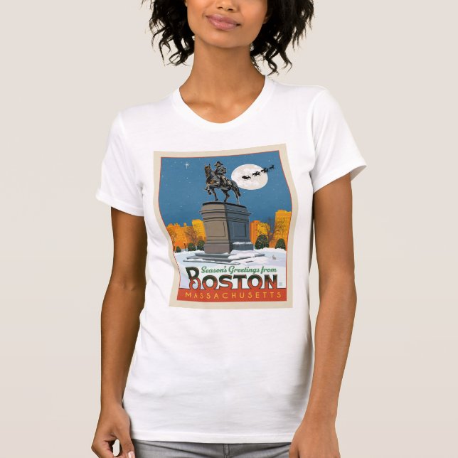 Camiseta Saudações de Boston Common! (Frente)
