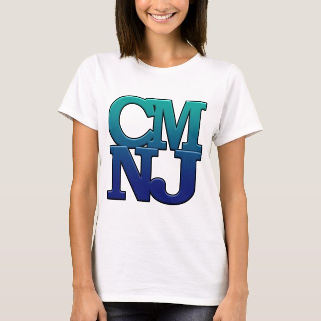 Camiseta Saudações de Cape May, Nova Jersey (Frente)