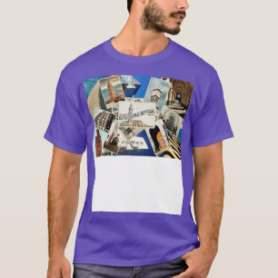 Camiseta Saudações de Casablanca no estilo de Marrocos Vint